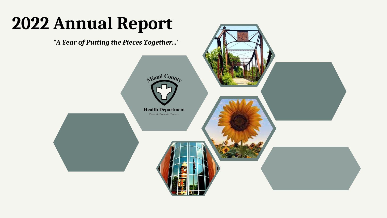 Miami County Health Department 2022 Annual Report Cover Page