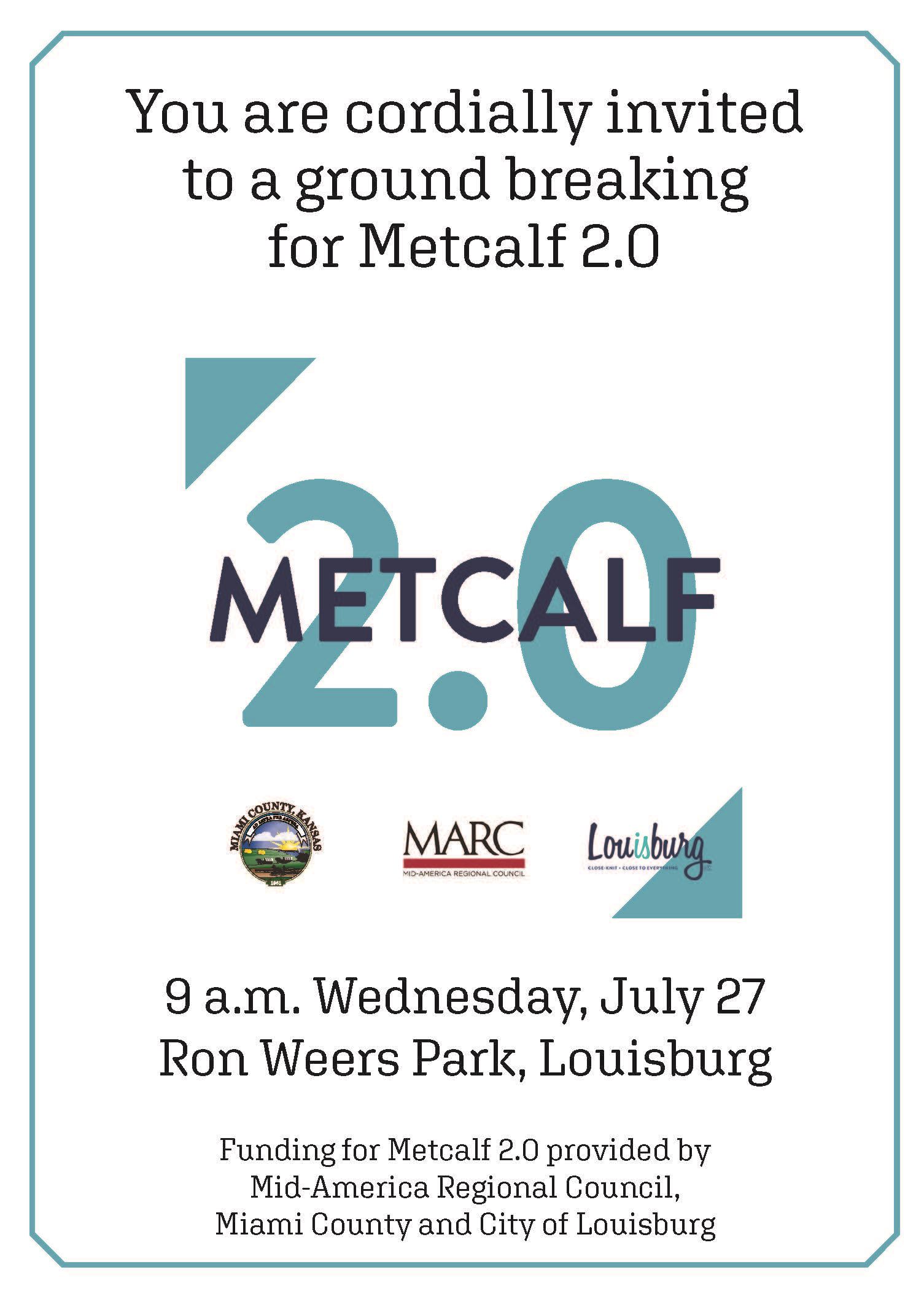 Image of Metcalf 2.0 Ground Breaking Public Invitation